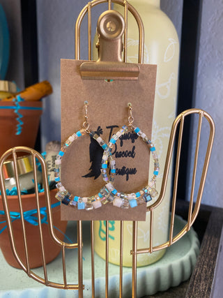 Ocean Iridescent Earrings