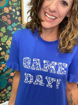 Blue Game Day Spirit Tee