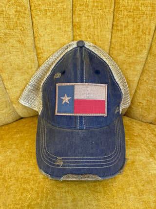 Texas Flag Navy Hat