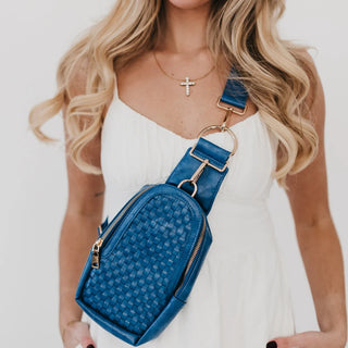 Blue Waverly Bag