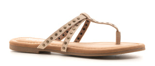 Blush Metallic Sandal
